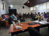 Training of community workers